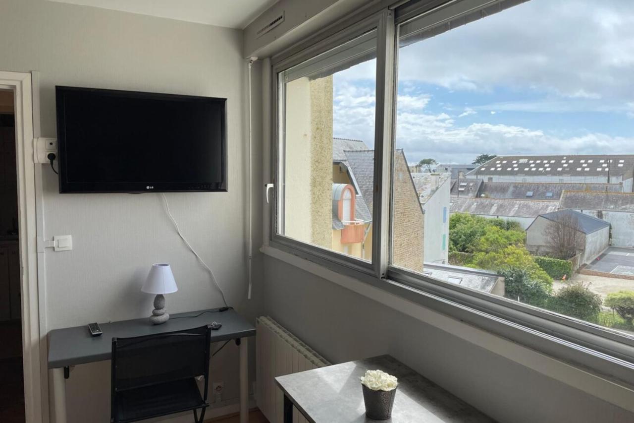 Studio Avec Parking 100 M Departs Pour Les Iles Quiberon Esterno foto